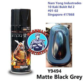 Samurai Paint Yamaha Matte Black Grey Y9494 Spray Paint 400ml