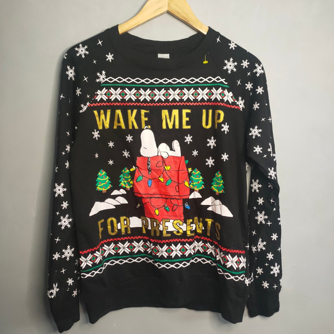 snoopy light up christmas sweater