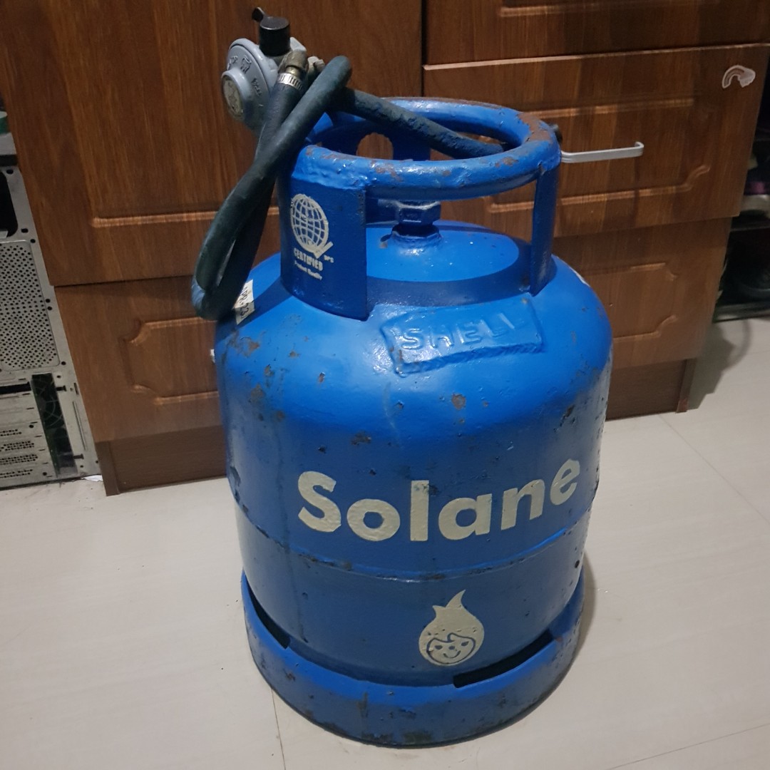 Solane LPG Gas Tank & Regulator, TV & Home Appliances, Kitchen