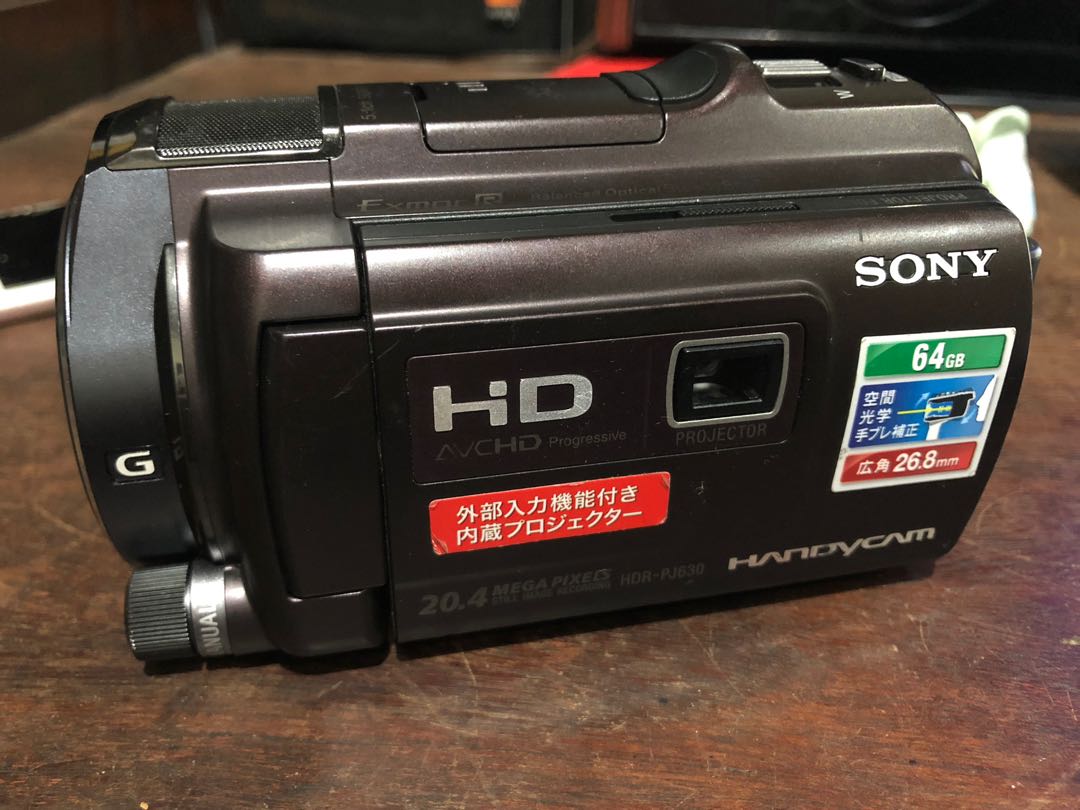 Sony HDR-PJ630V, Photography, Video Cameras on Carousell