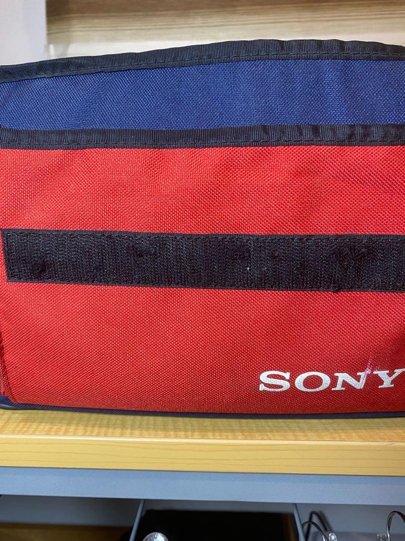 Sony vintage videocam handbag (Category: Camera Bags & Carriers) located in Davao. Submitted by out.with.the.old (Listing ID 1139058187, Image 2). Description: Condition 7/10 Vintage bag from sony .