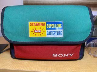 Sony vintage videocam handbag