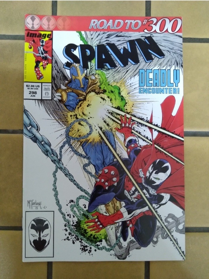 Spawn #298 ( Todd McFarlane - Cover Art ) Image Comics, Hobbies & Toys ...