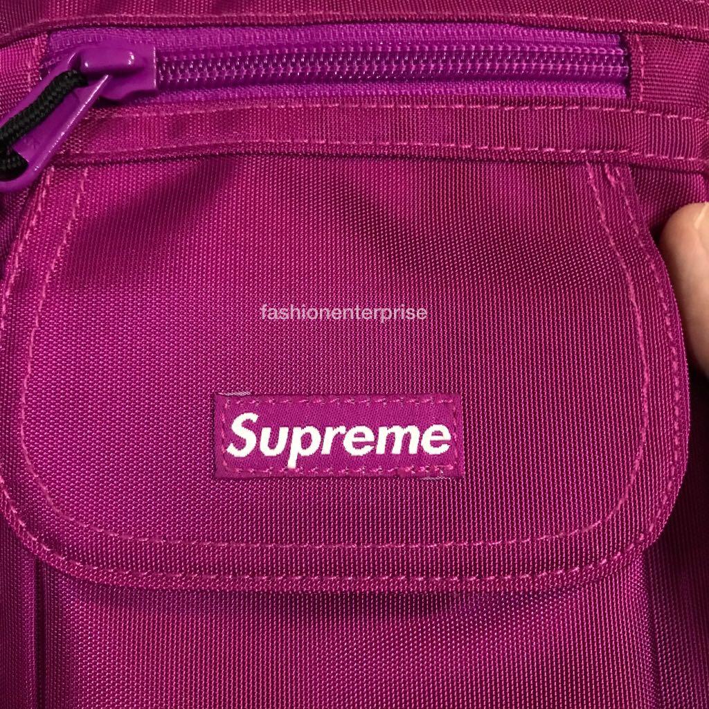 Supreme shoulder clearance bag on person