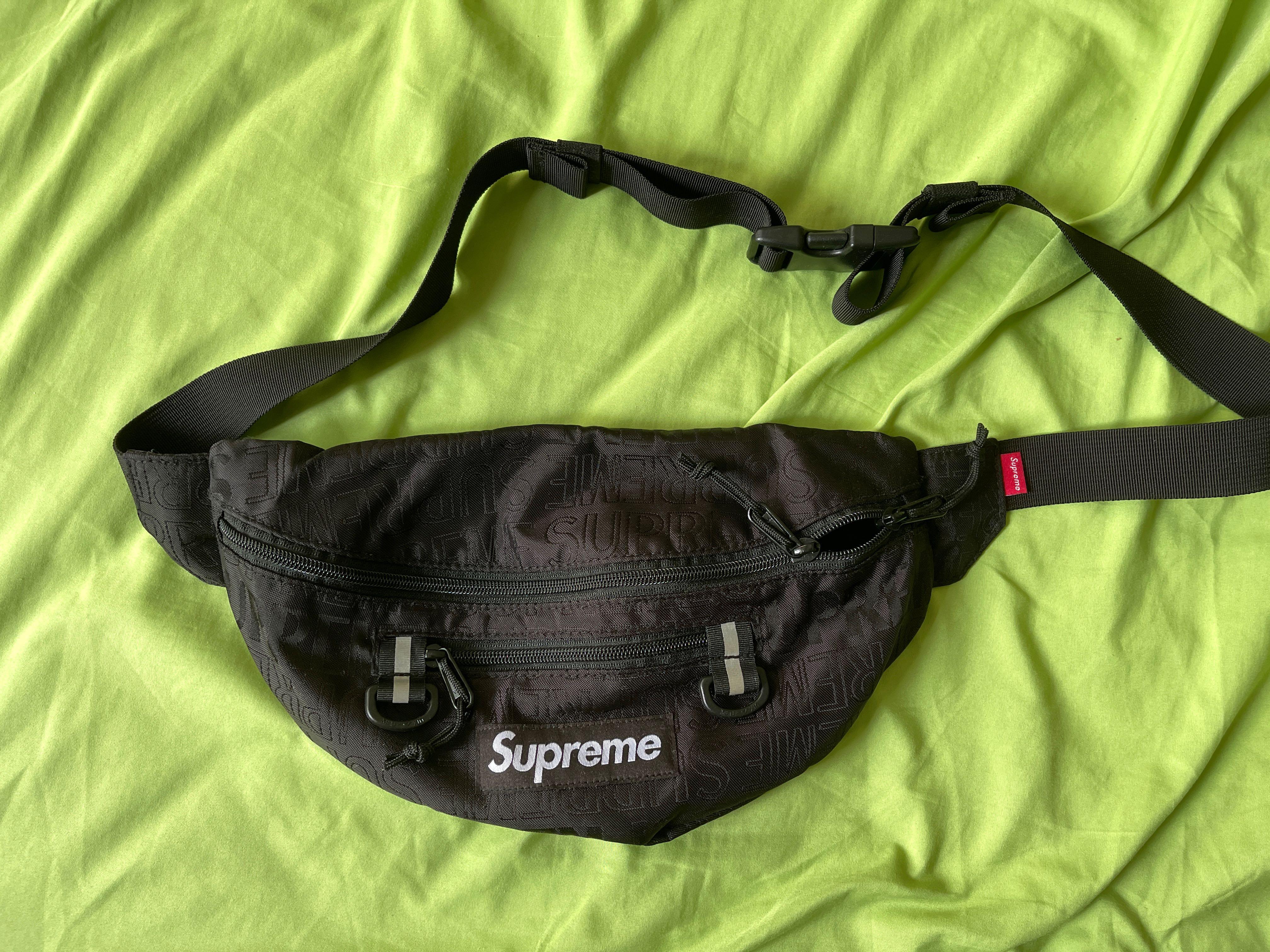 Supreme Waist Bag (SS19) Black