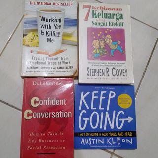 Take All self help books stephen covey / austin kleon