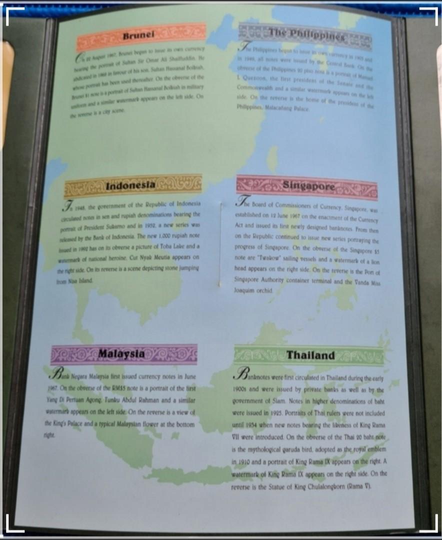The Asean Banknote Collection: Brunei, Indonesia, Malaysia, Philippines ...