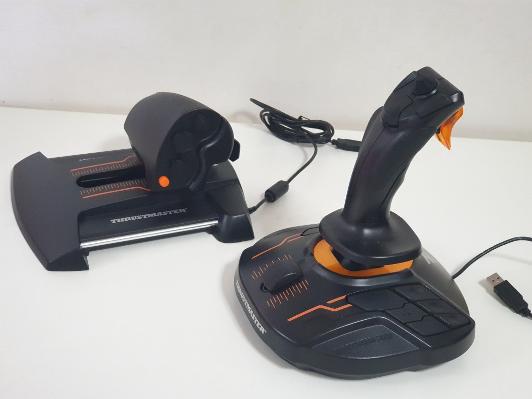 Thrustmaster T16000M FCS Hotas - Joystick and Throttle, T.A.R.G.E.T, PC ...