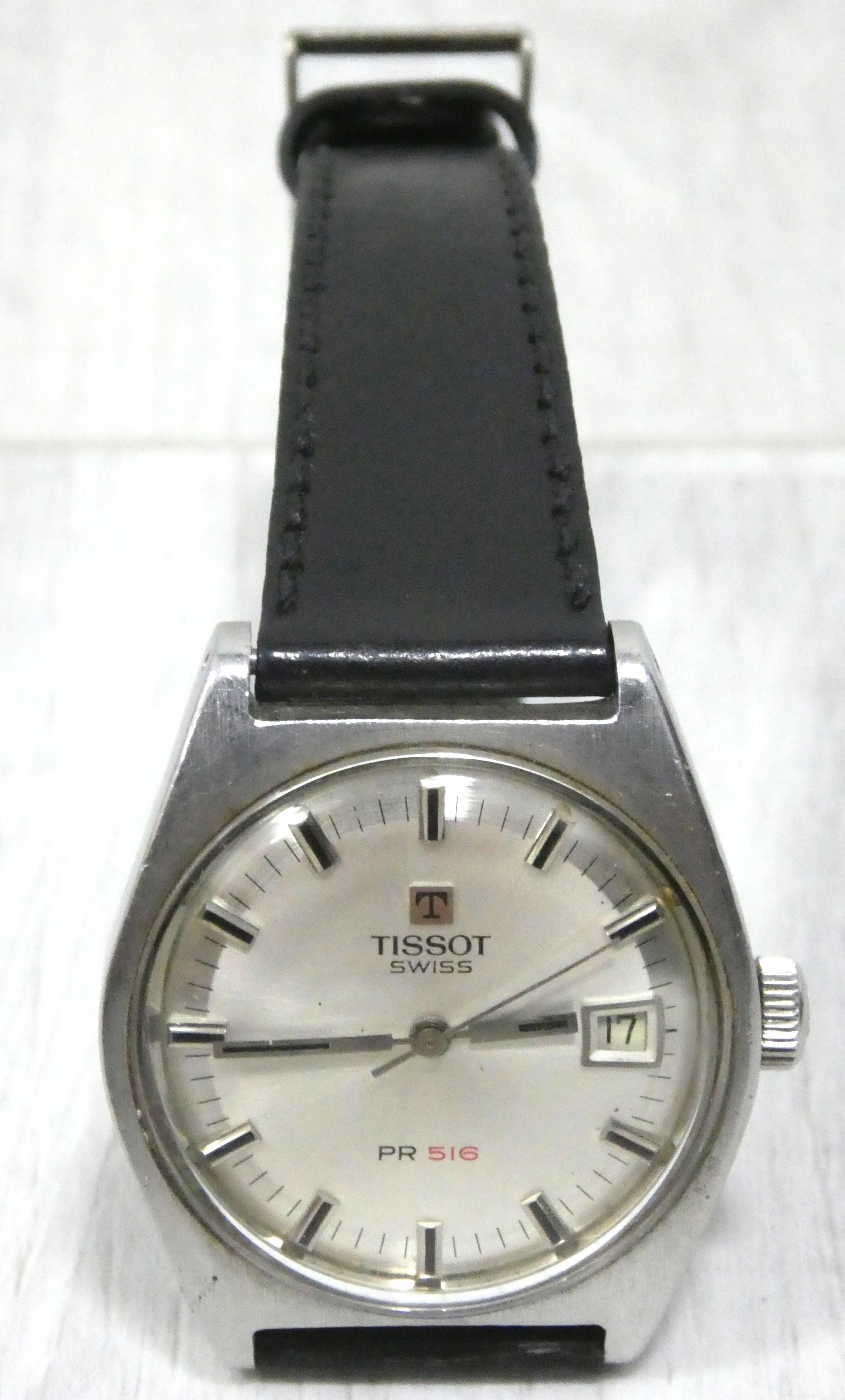 Tissot PR 516 Swiss Made Vintage Mechanical Manual Winding