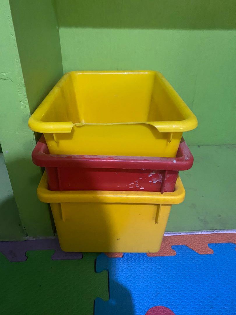 Toys Bin (Category: Storage Boxes & Baskets) located in Quezon City. Submitted by mommyclutter (Listing ID 1138959257, Image 2). Description: Get al for 500 please see pic for the issue.