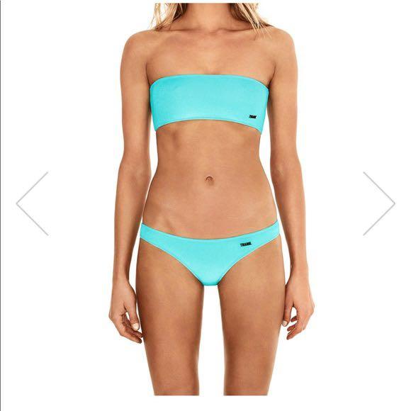 Triangl strapless bikini store