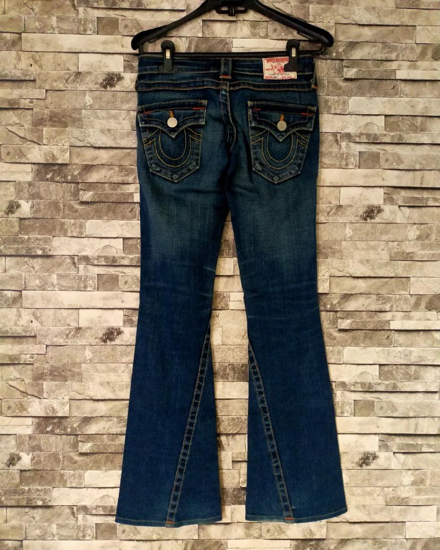 True religion flare jeans, Fesyen 