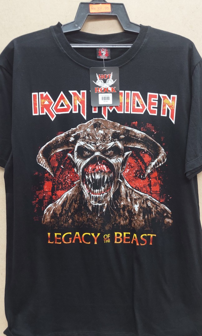 Iron maiden legacy of the beast t shirt clearance