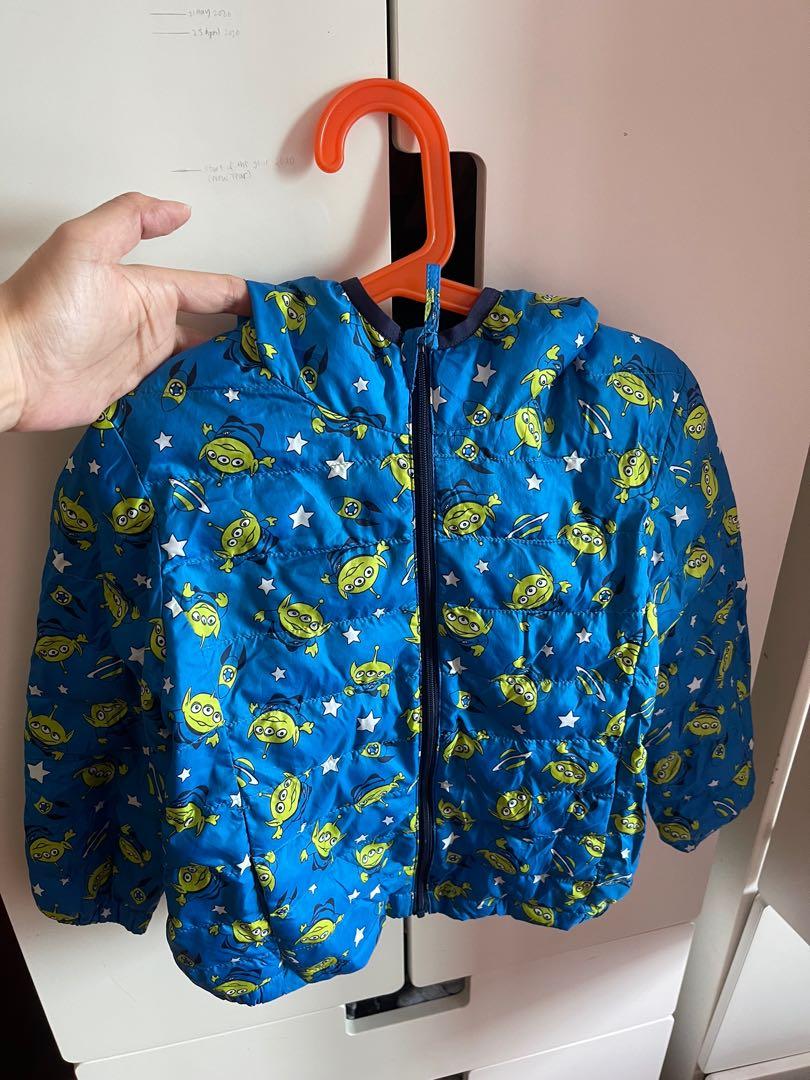 Uniqlo Disney Pixar down jacket light weight Babies Kids