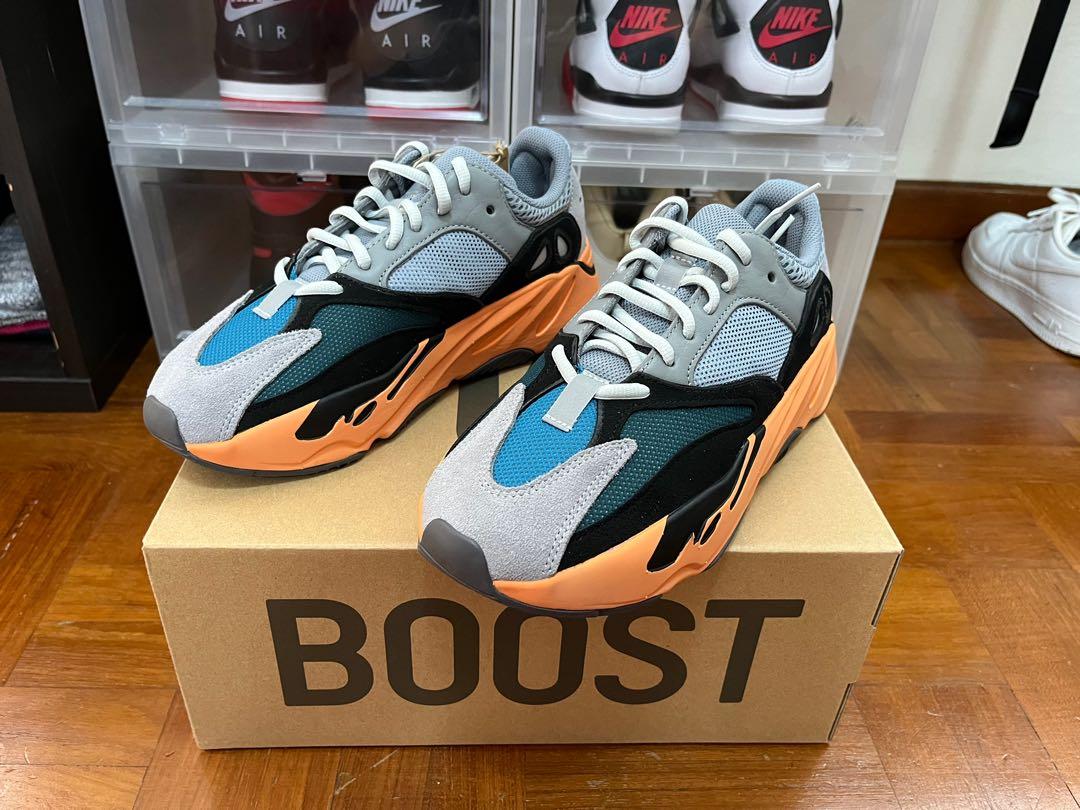 US7.5 Yeezy Boost 700 v1 Wash Orange Adidas Wave runner Men s