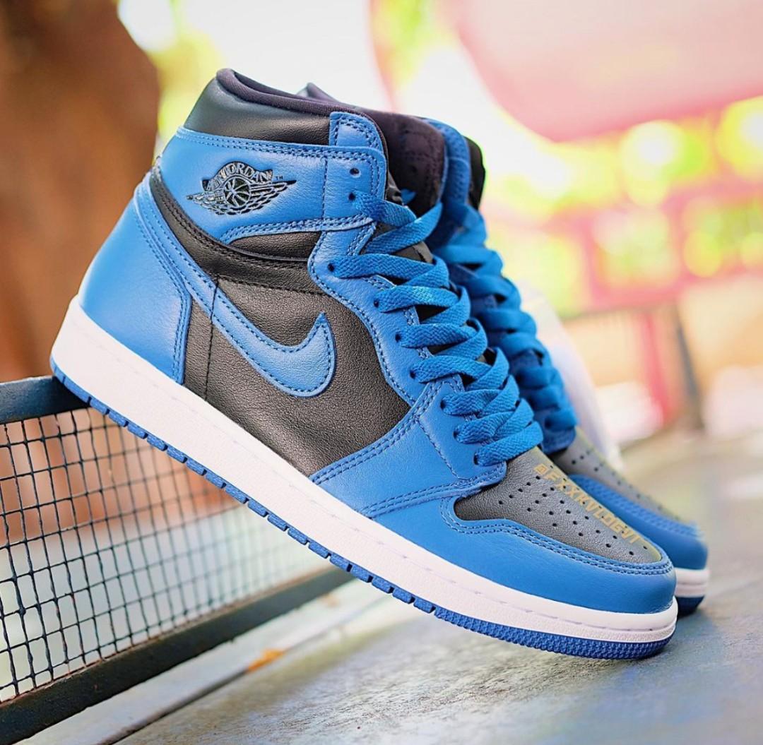 Air Jordan 1 High UNC Toe, Men's Fashion, Footwear, Sneakers on Carousell