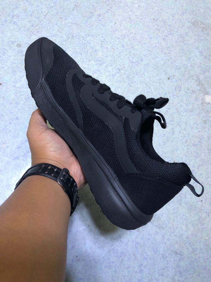 Vans ultracush lite all black outlet