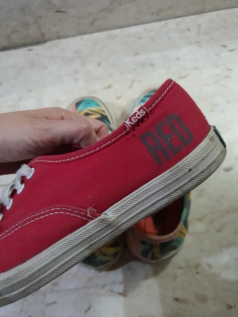 Vans Keds canvas sneakers Women s Fashion Footwear Sneakers on Carousell