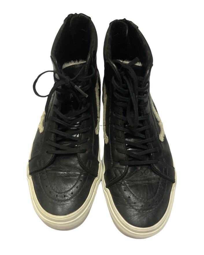 Vans sk8 hi pony hair sales
