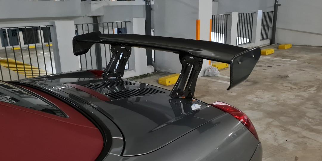 Varis Carbon Fibre GT Wing, Car Accessories, Accessories on Carousell