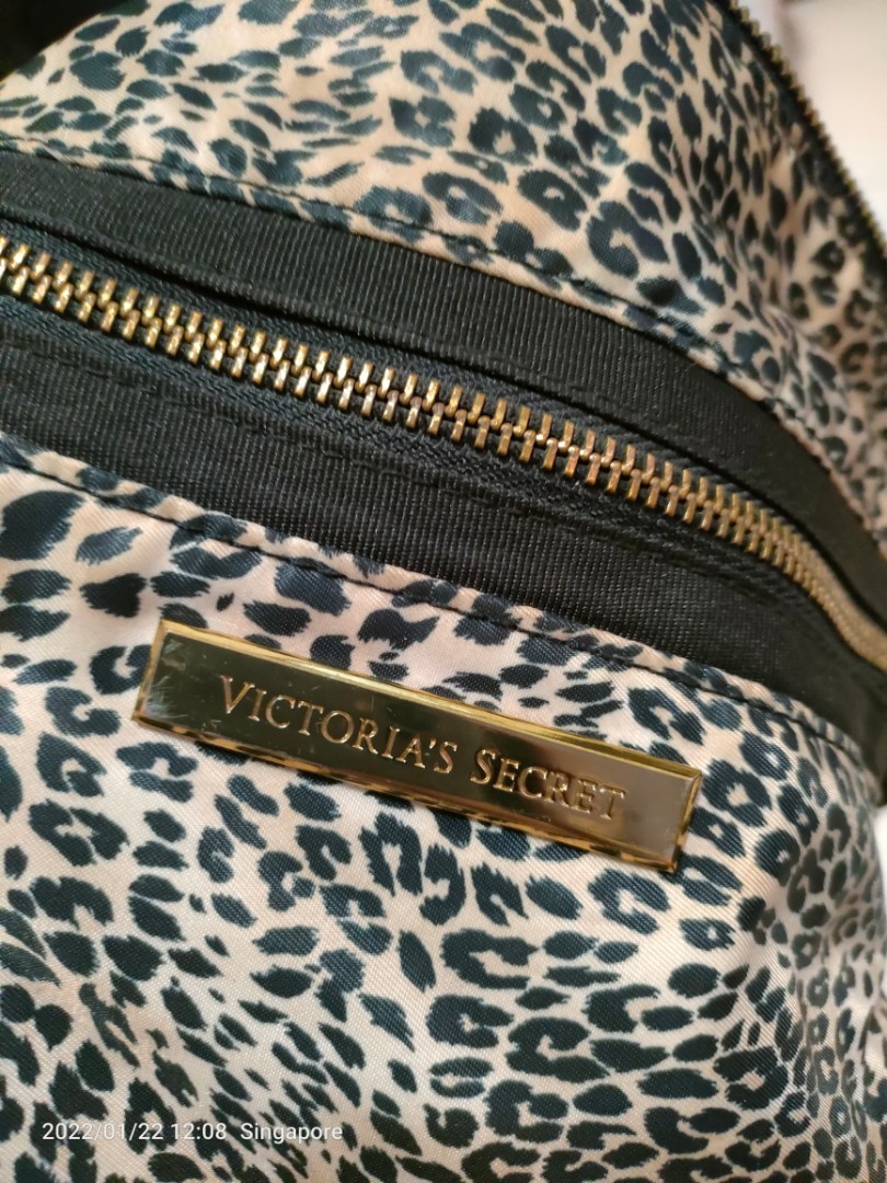 Victoria secret sling bag leopard print design, Women's Fashion, Bags ...