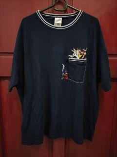 Vintage Looney Tunes Embroidered Pocket Tee