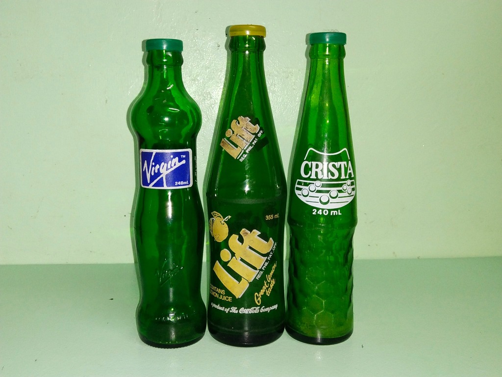 Vintage Soda Bottles Set, Hobbies & Toys, Memorabilia & Collectibles