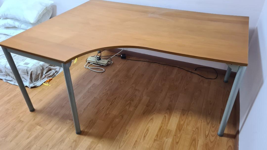 Ikea Work Study Desk Height Adjustable, Ikea Desk Dimensions