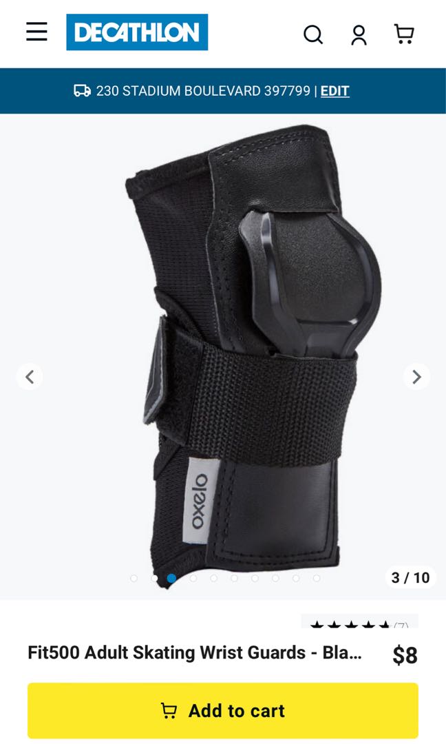 Wrist guard Decathlon (small), Sports Equipment, Other Sports