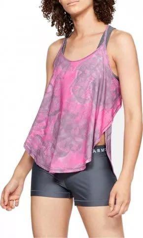 XS] Under Armour sport tank top-flo ink print, Women's Fashion
