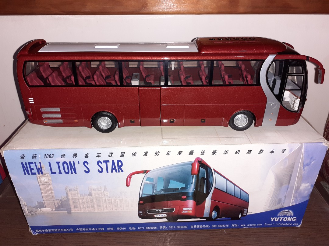 Yutong diecast bus new arrivals