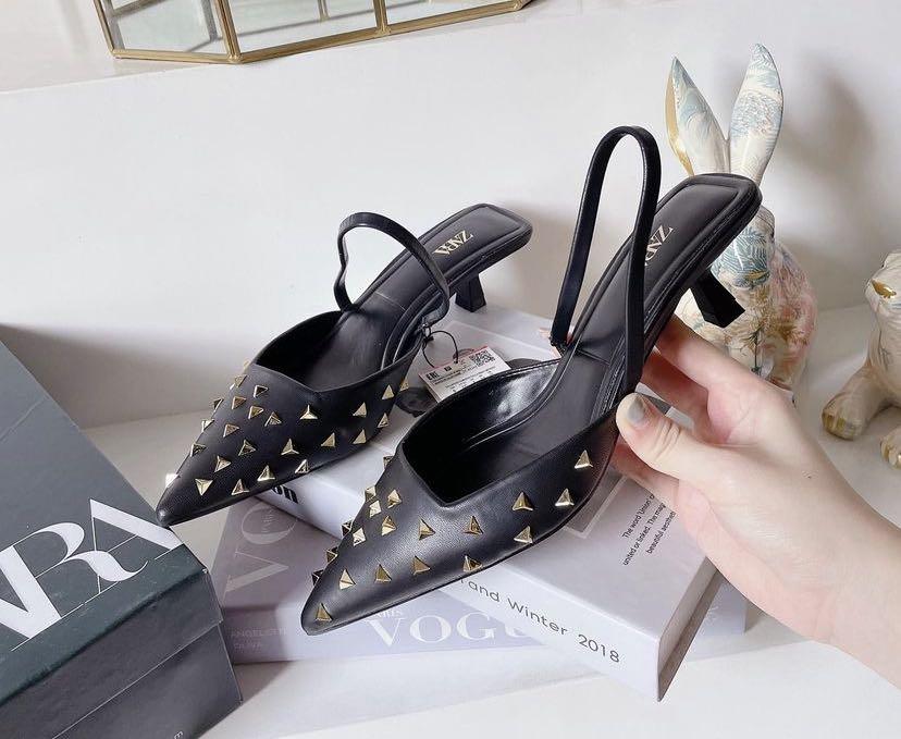 Zara Sandals Zara Shoes Winter 2018 Zara Shoes New, Fesyen Wanita