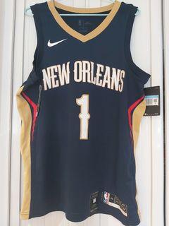 100% New with tag Nike NBA Swingman Jersey Pelicans Williamson Icon Editon Size 44 (M) & 48(L)  (HKD$320)