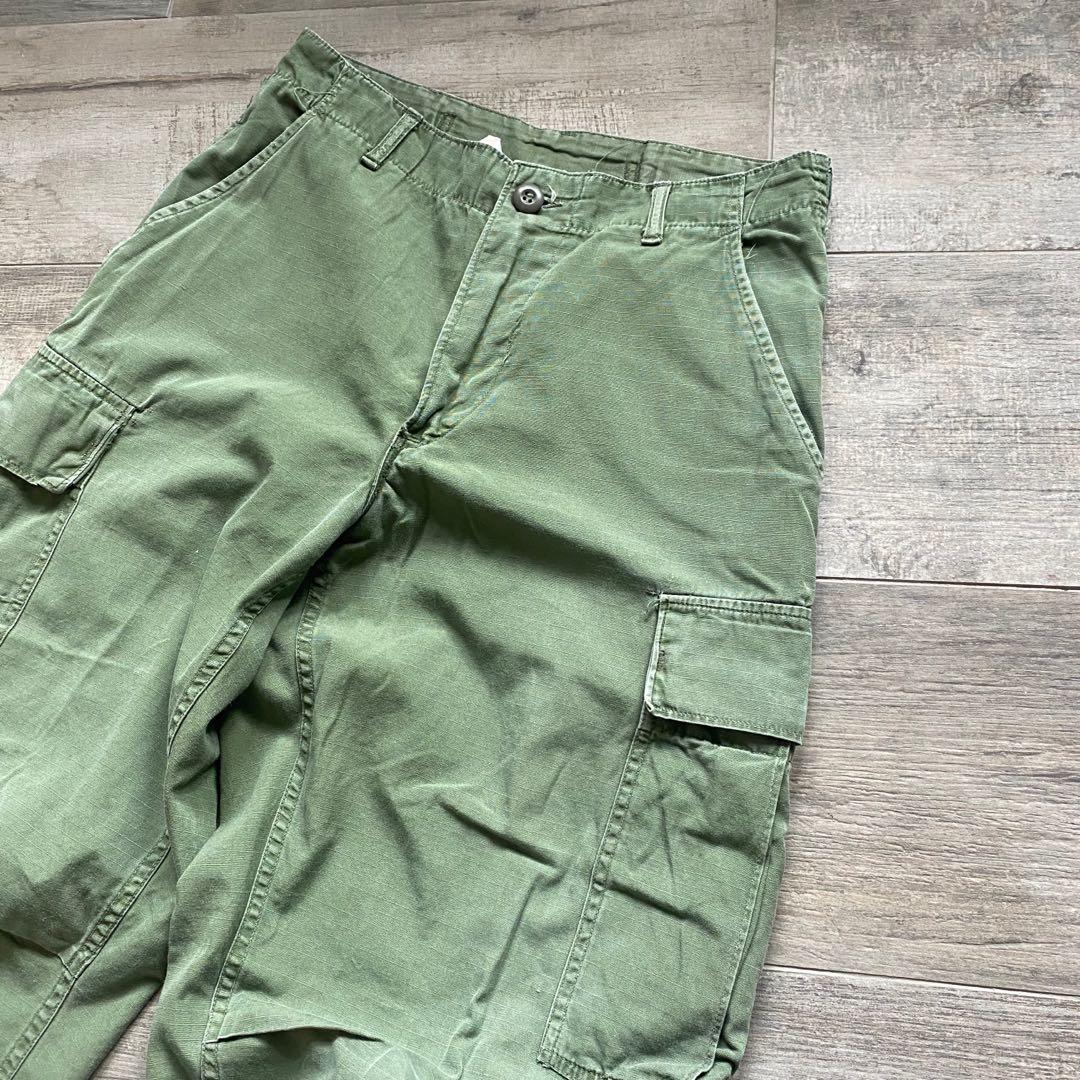 VINTAGE us army Jungle fatigue pants - パンツ