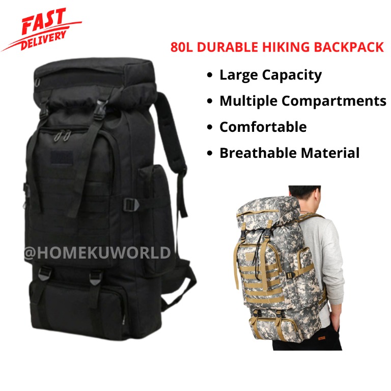 80l hiking backpack shop