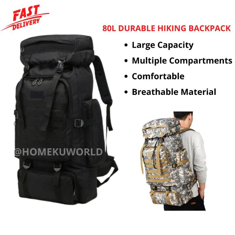 80l hiking backpack hot sale