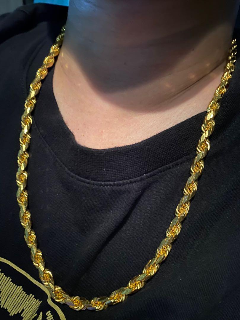 916 gold rope chain