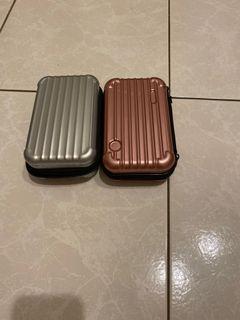 小型行李箱造型化妝包（硬殼）
