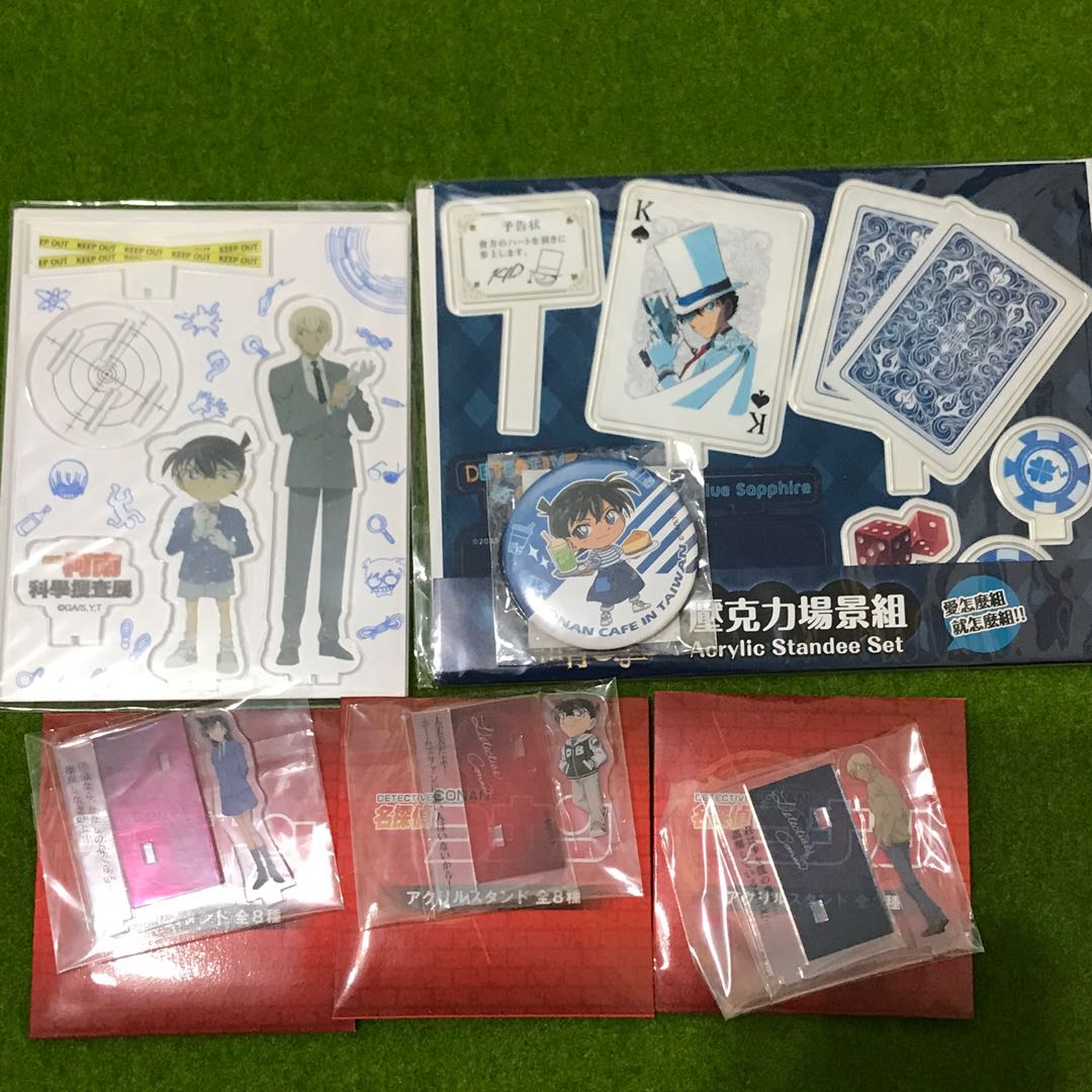 名偵探柯南立牌名言立牌安室透柯南小蘭基德 玩具 其他玩具在旋轉拍賣