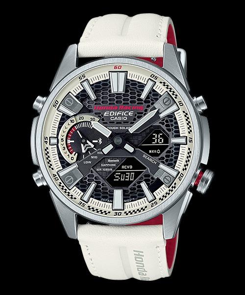 全新行貨Casio 卡西歐× Honda 聯名限量款Edifice Ecb-s100hr-1a 雙表帶
