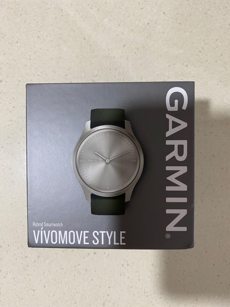 Brand new in box Garmin Vivomove Style hybrid smart watch in