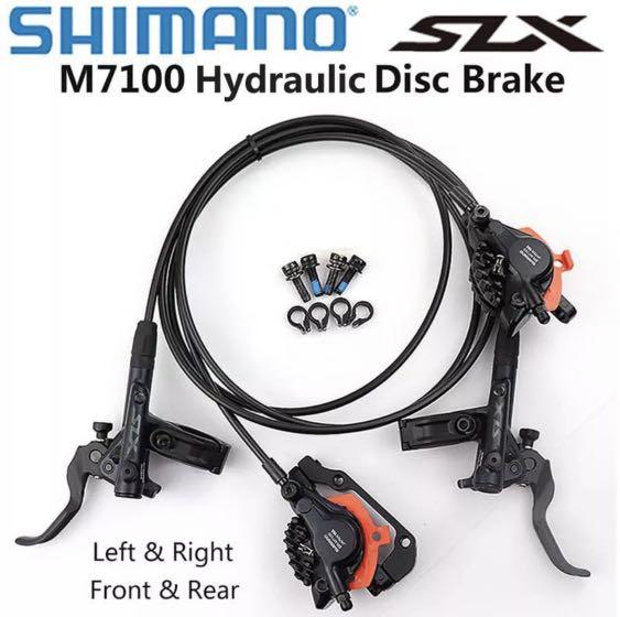 Hydraulic Shimano SLX BL M7100 BR M7100 XC Race Hydraulic Disc