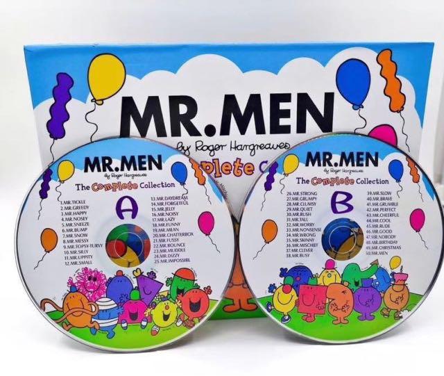 アウター ジャケット 英語絵本 Mr.men（５０冊）＋Little miss（37冊