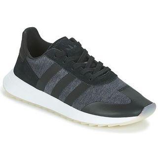 Adidas Black Running/ Walking Sports Shoes/ Sneakers (FLB Runner W) 