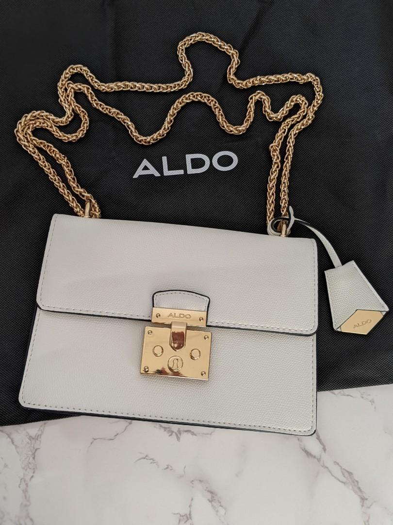 Aldo white handbag on sale
