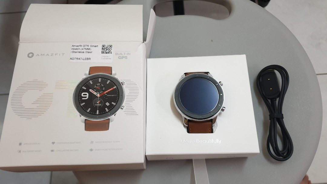 Smartwatch xiaomi amazfit hotsell gtr 47mm stainless steel