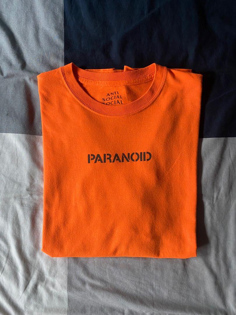 x UNDFTD Paranoid Orange Tee 
