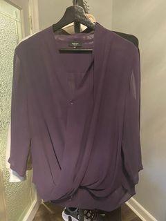 Aritzia Babaton Silk Blouse, Size Small