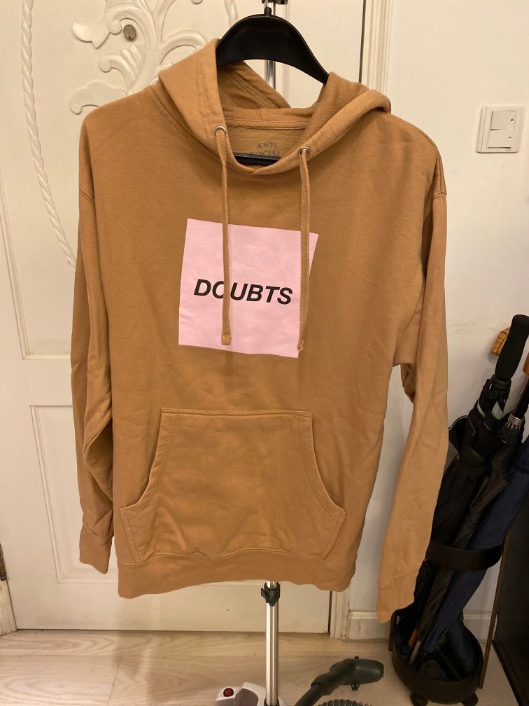 Anti social social club doubts hoodie shop