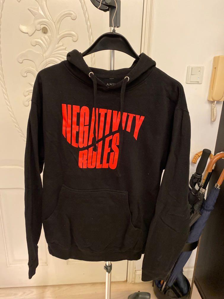 ASSC Anti Social Social Club Negativity Rules Hoodie